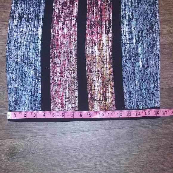 BCBGMaxazria Gwyneth Print Blocked Dress As Seen on TV Zize 0 - Picture 8 of 10